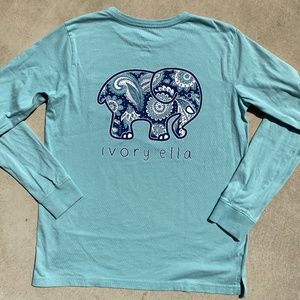 Ivory Ella XS long sleeve tee